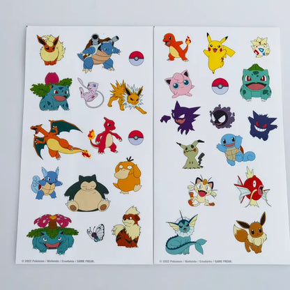 Pokemon 32oz Twist Spout Plastic Bottle w Stickers