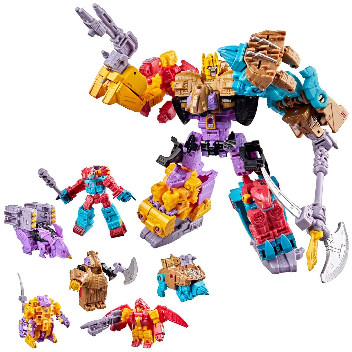 Transformers - Age of the Primes - Decepticon Monstructor Combiner Figure Set