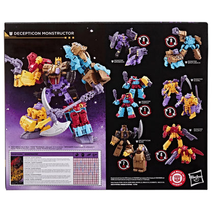 Transformers - Age of the Primes - Decepticon Monstructor Combiner Figure Set