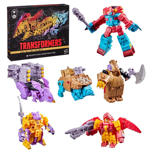 Transformers - Age of the Primes - Decepticon Monstructor Combiner Figure Set