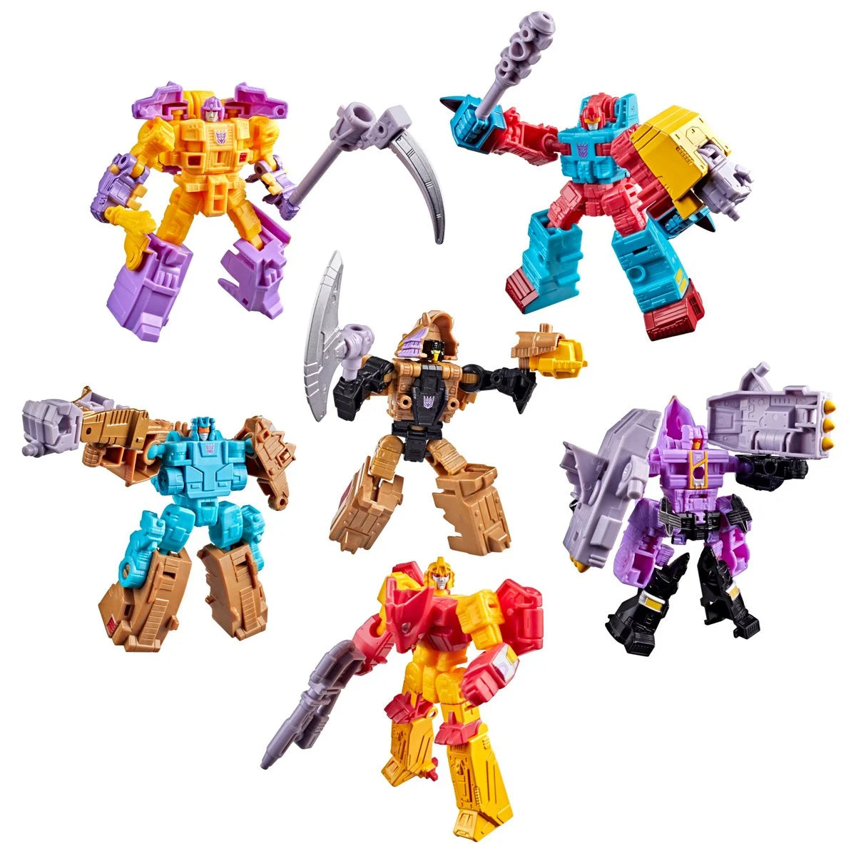 Transformers - Age of the Primes - Decepticon Monstructor Combiner Figure Set