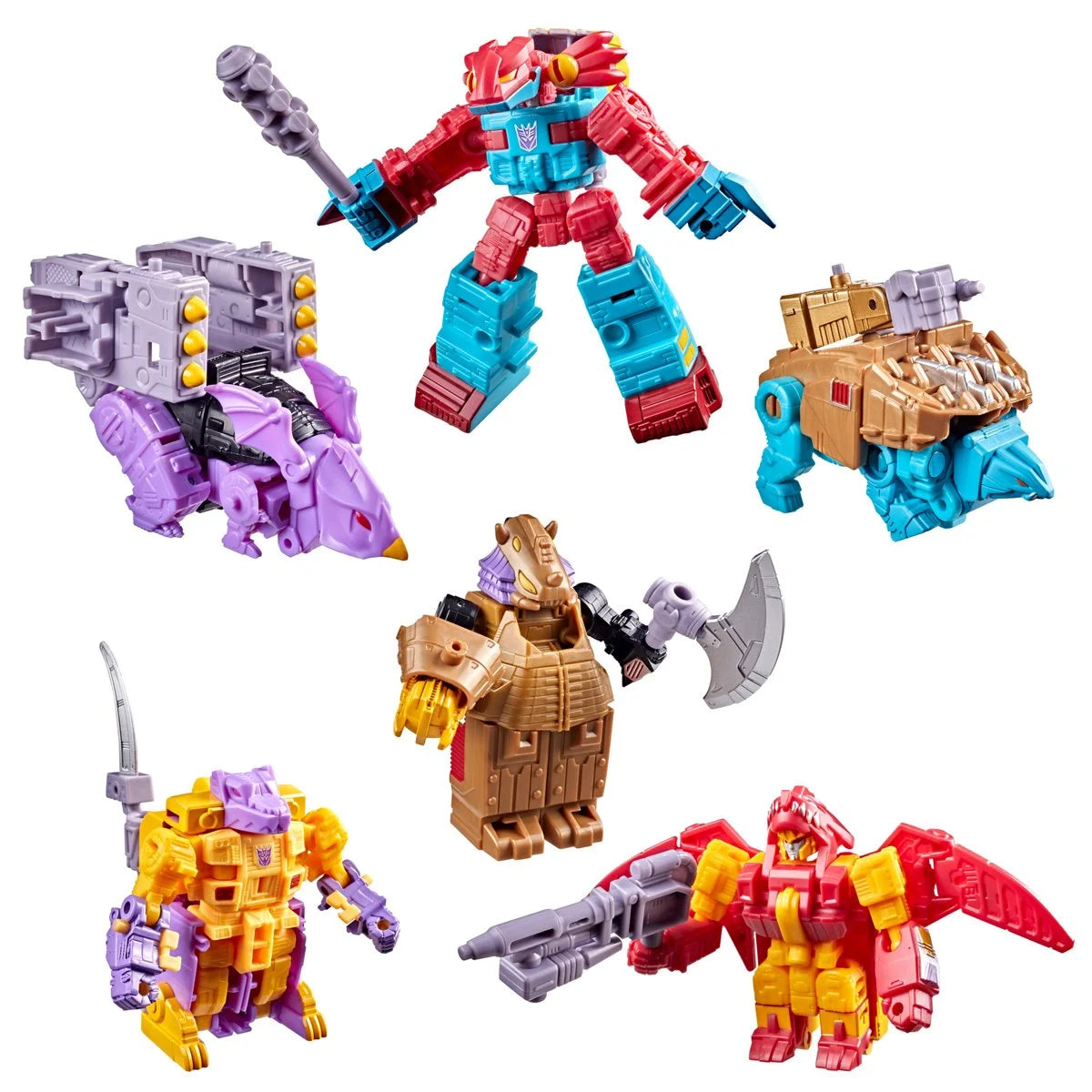 Transformers - Age of the Primes - Decepticon Monstructor Combiner Figure Set