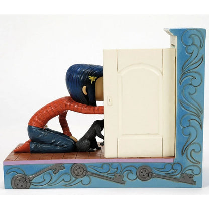 Coraline Kneeling Down Door by Jim Shore Statue