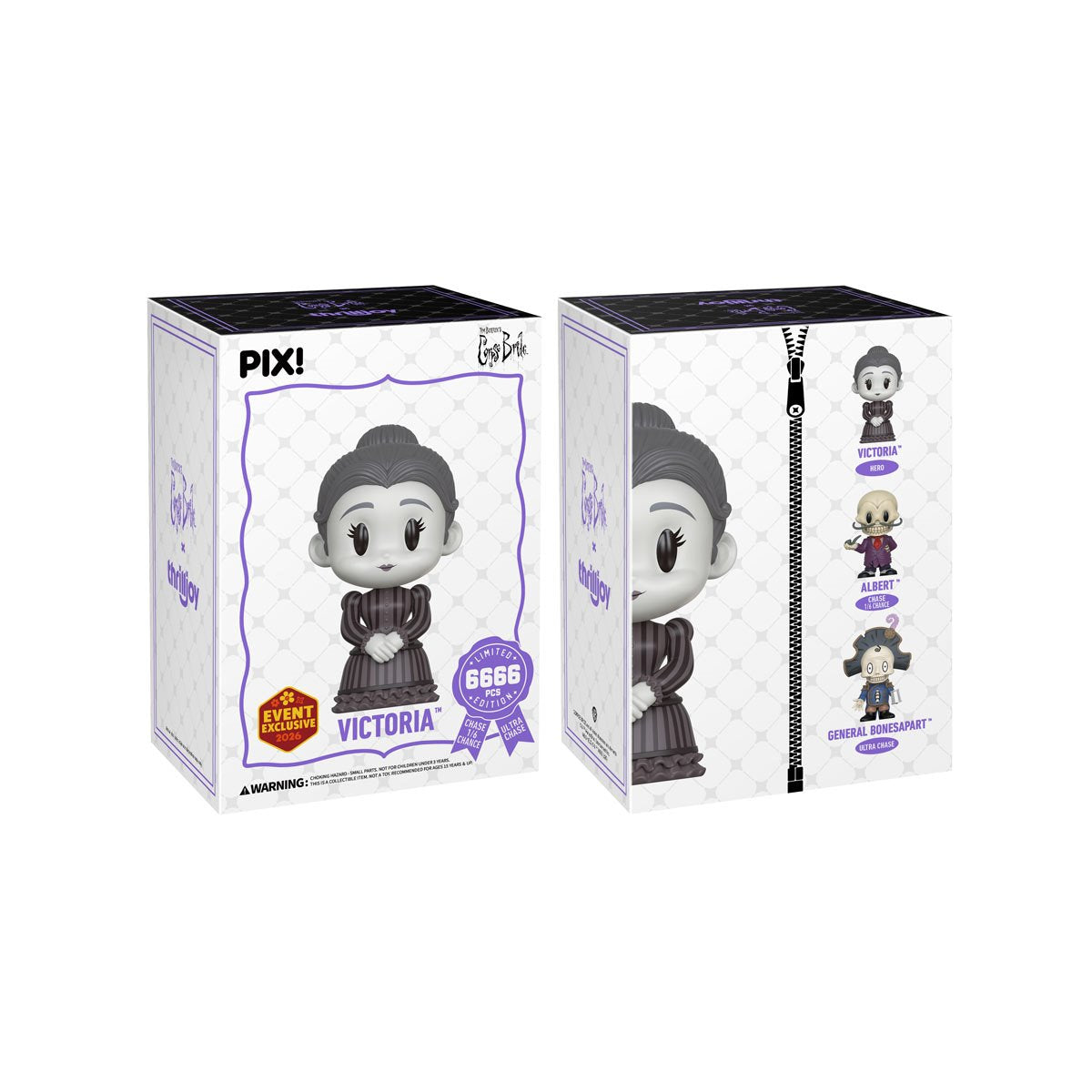 Corpse Bride - Victoria Pix! Vinyl Figure (2026 Convention Exclusive)