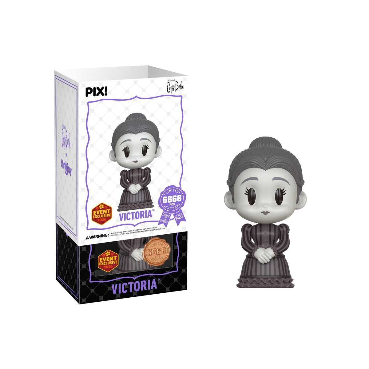 Corpse Bride - Victoria Pix! Vinyl Figure (2026 Convention Exclusive)