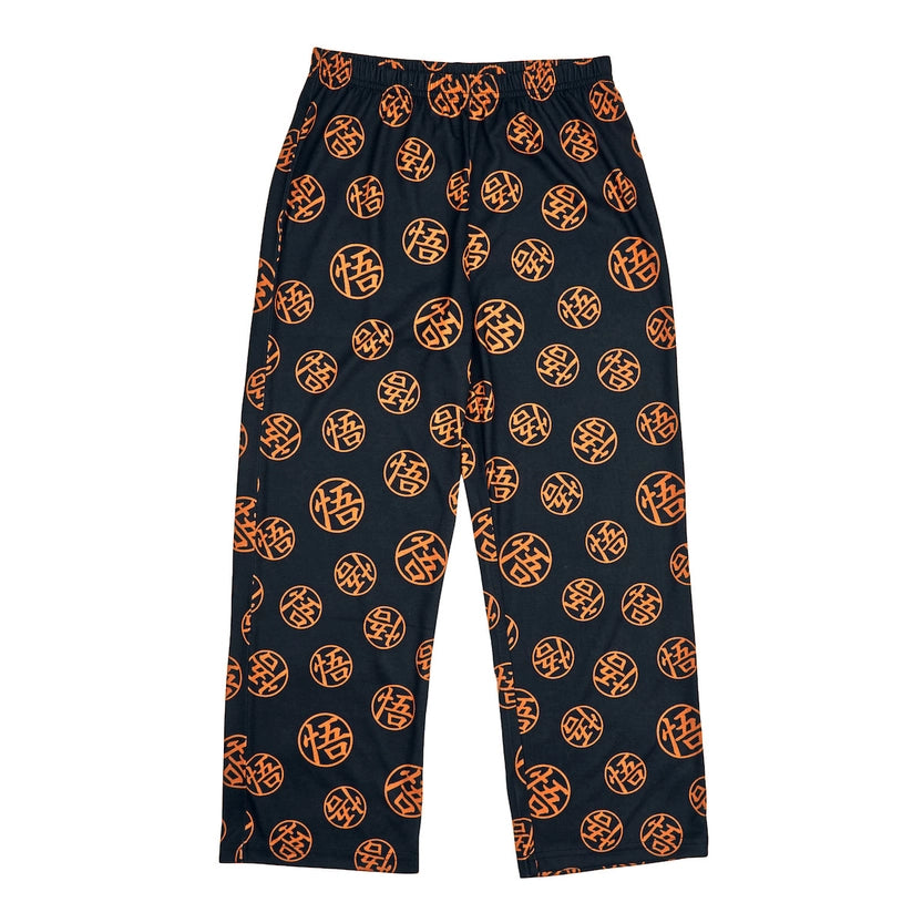 Dragon Ball Z Kanji Boy's Sleep Pajama Pants
