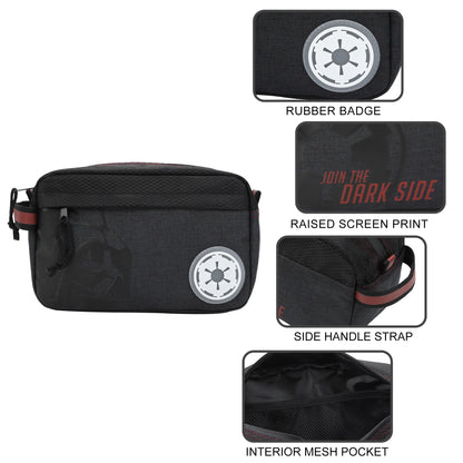 Star Wars: Toiletry Bag with Rubber Badge Imperial Logo