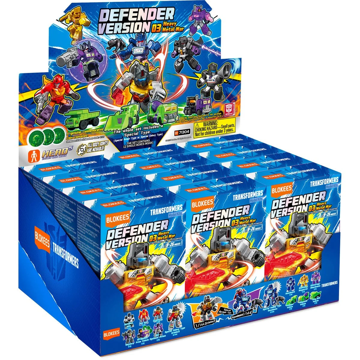 Transformers Defender Version 03 - Heavy Metal War Blind Box Model Kit