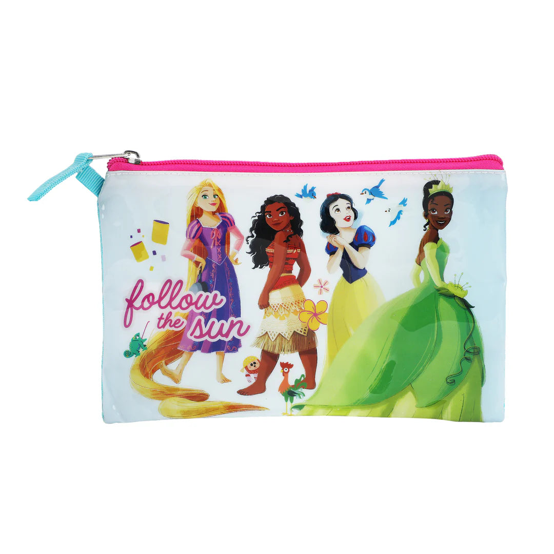 Disney Princess 3-Piece Youth Beach Backpack Set W/ Water Bottle