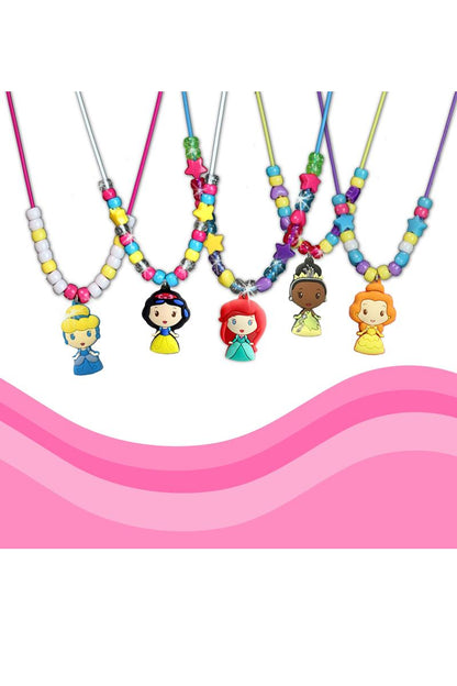 Disney Princess Charm Necklace Jewelry Activity Kit