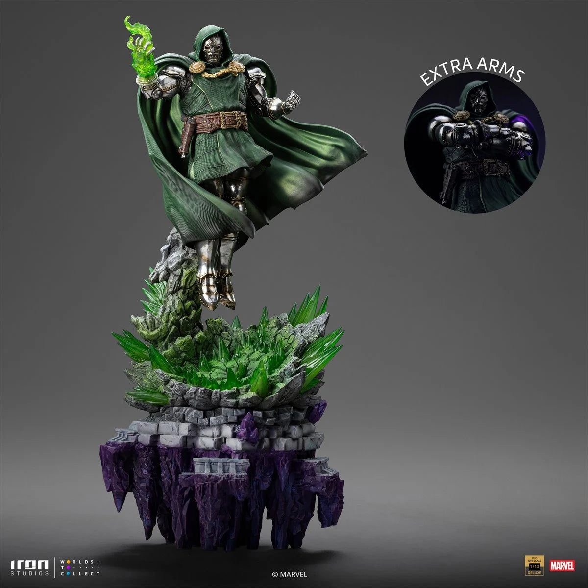 Doctor Doom - Infinity Gauntlet Battle Diorama Series 1:10 Deluxe Art Scale Limited Edition Statue