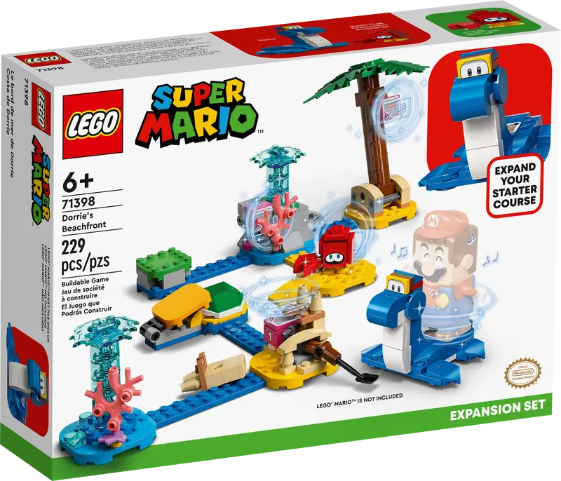 LEGO Super Mario Dorrie's Beachfront Expansion Set #71398