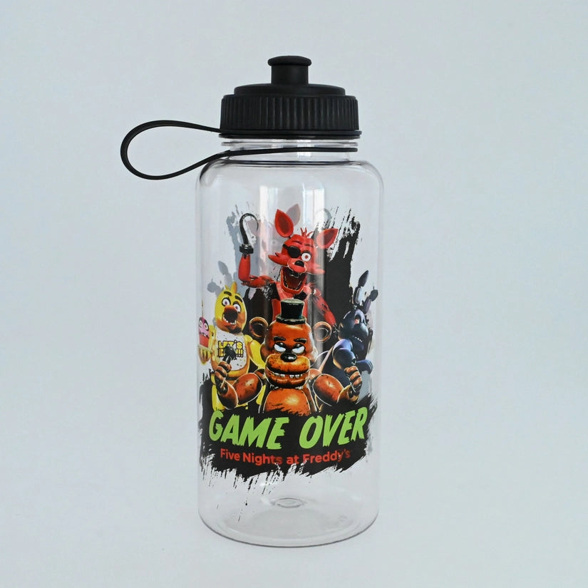 Five Nights at Freddy's Game Over 33.8oz Twist Spout Plastic Bottle