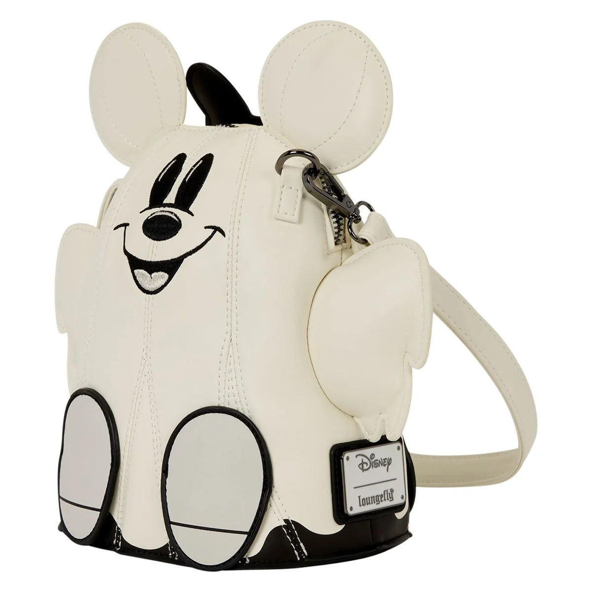 Disney Mickey & Minnie Ghost Glow-in-the-Dark Figural Crossbody Bag