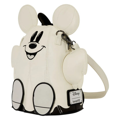 Disney Mickey & Minnie Ghost Glow-in-the-Dark Figural Crossbody Bag