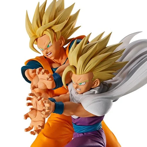 Dragon Ball Z - Son Goku and Son Gohan Spectacle Battle Ichibansho Statue