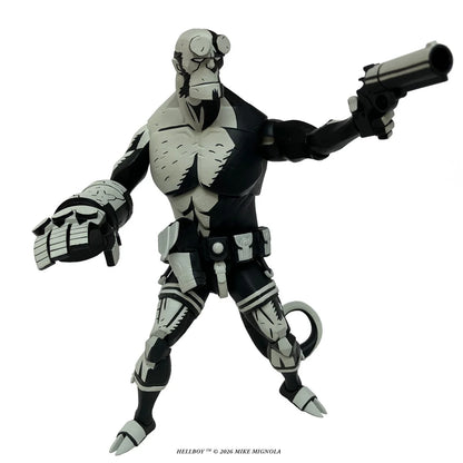 Hellboy - Black and White 1:12 Scale Action Figure - Entertainment Earth Exclusive