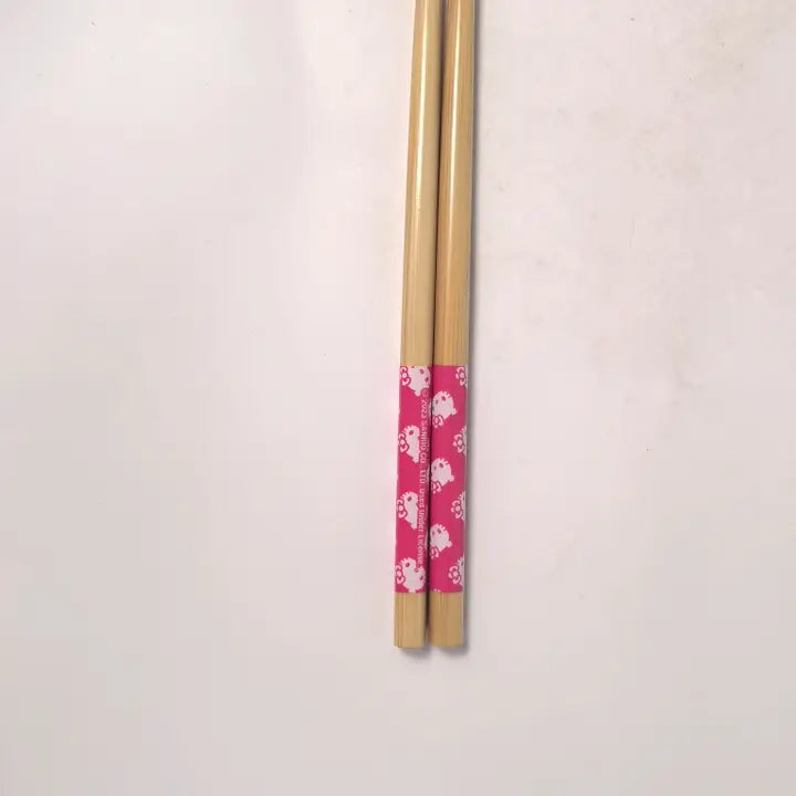 Hello Kitty Milk Ramen Bowl w Chopsticks