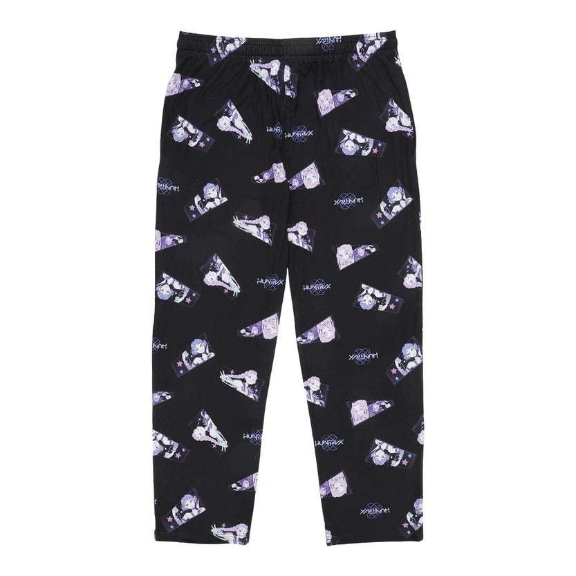 Huntrix Women's Short Sleeve Tee & Pants Pajama Set