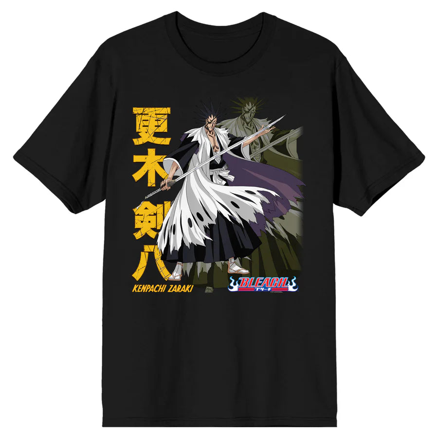 Kenpachi Zaraki Black Adult Short Sleeve Tee