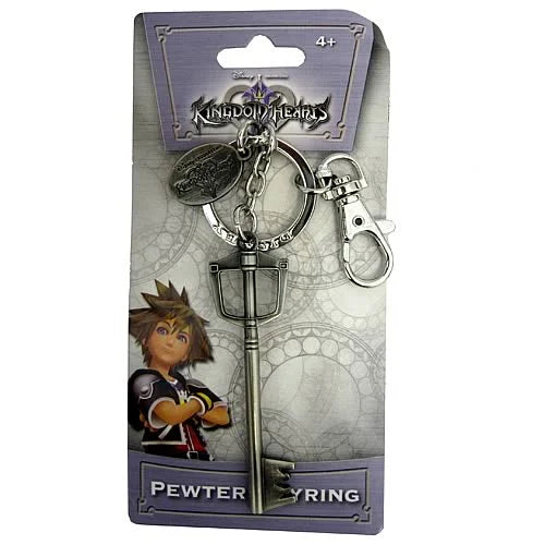 Kingdom Hearts - Sora's Sword Pewter Keychain