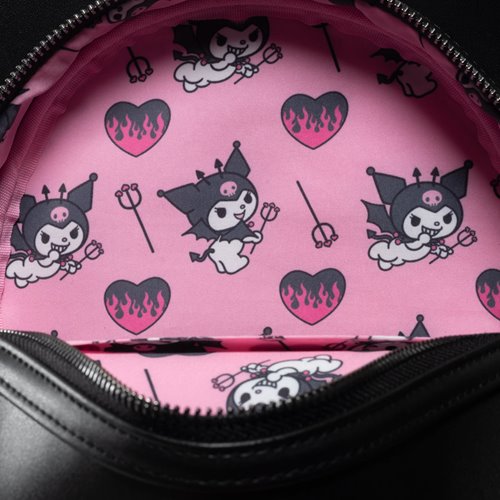 Sanrio Kuromi Devilish Winged Mini-Backpack