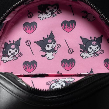 Sanrio Kuromi Devilish Winged Mini-Backpack