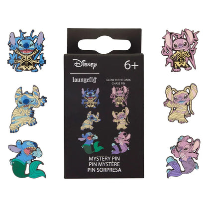 Lilo and Stitch Stitch and Angel Halloween Costume Mystery Box Pin