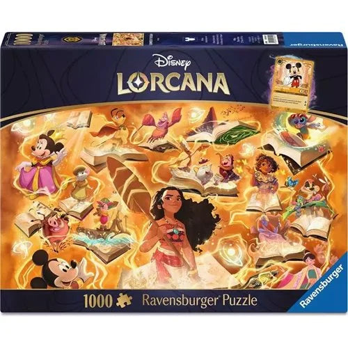 Lorcana Glimmers of the Realm: Amber Jigsaw Puzzle 1,000 Pieces