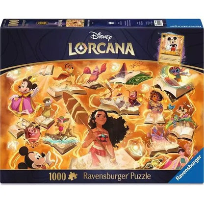 Lorcana Glimmers of the Realm: Amber Jigsaw Puzzle 1,000 Pieces