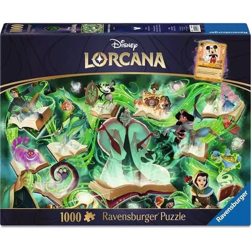 Lorcana Glimmers of the Realm: Emerald Jigsaw Puzzle 1,000 Pieces