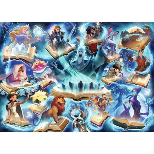 Lorcana Glimmers of the Realm: Sapphire Jigsaw Puzzle 1,000 Pieces