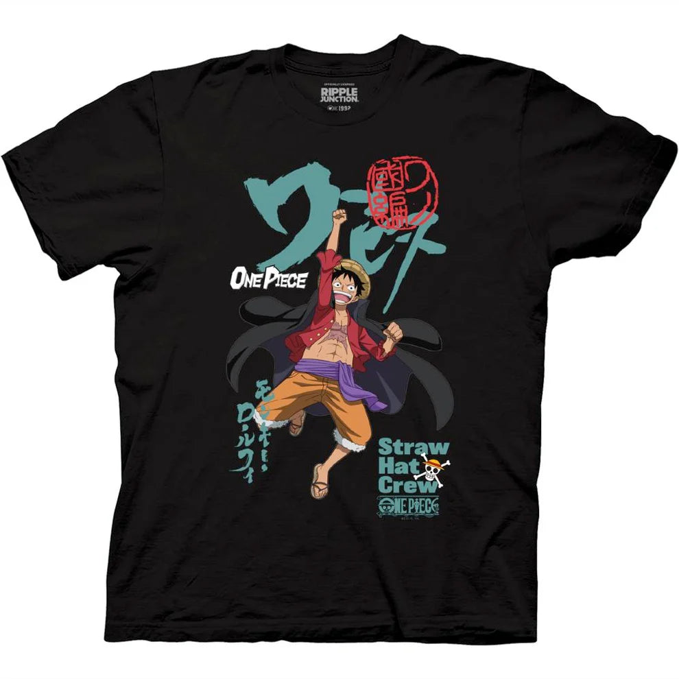 One Piece Luffy Straw Hat Crew T-Shirt