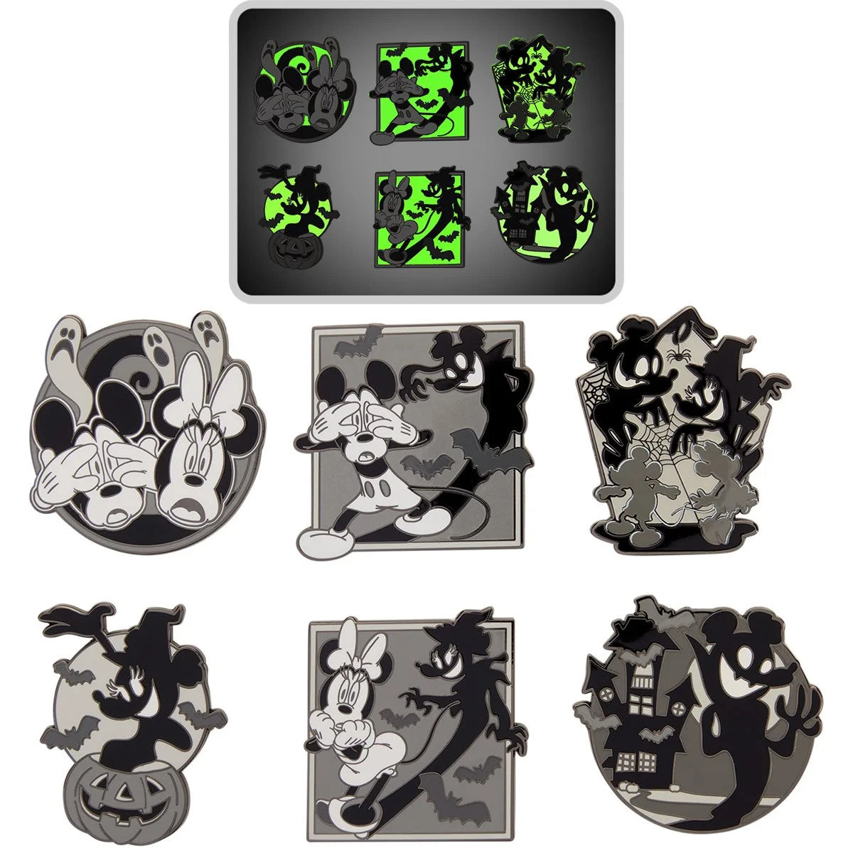 Disney Mickey & Minnie Ghost Mystery Box Pin