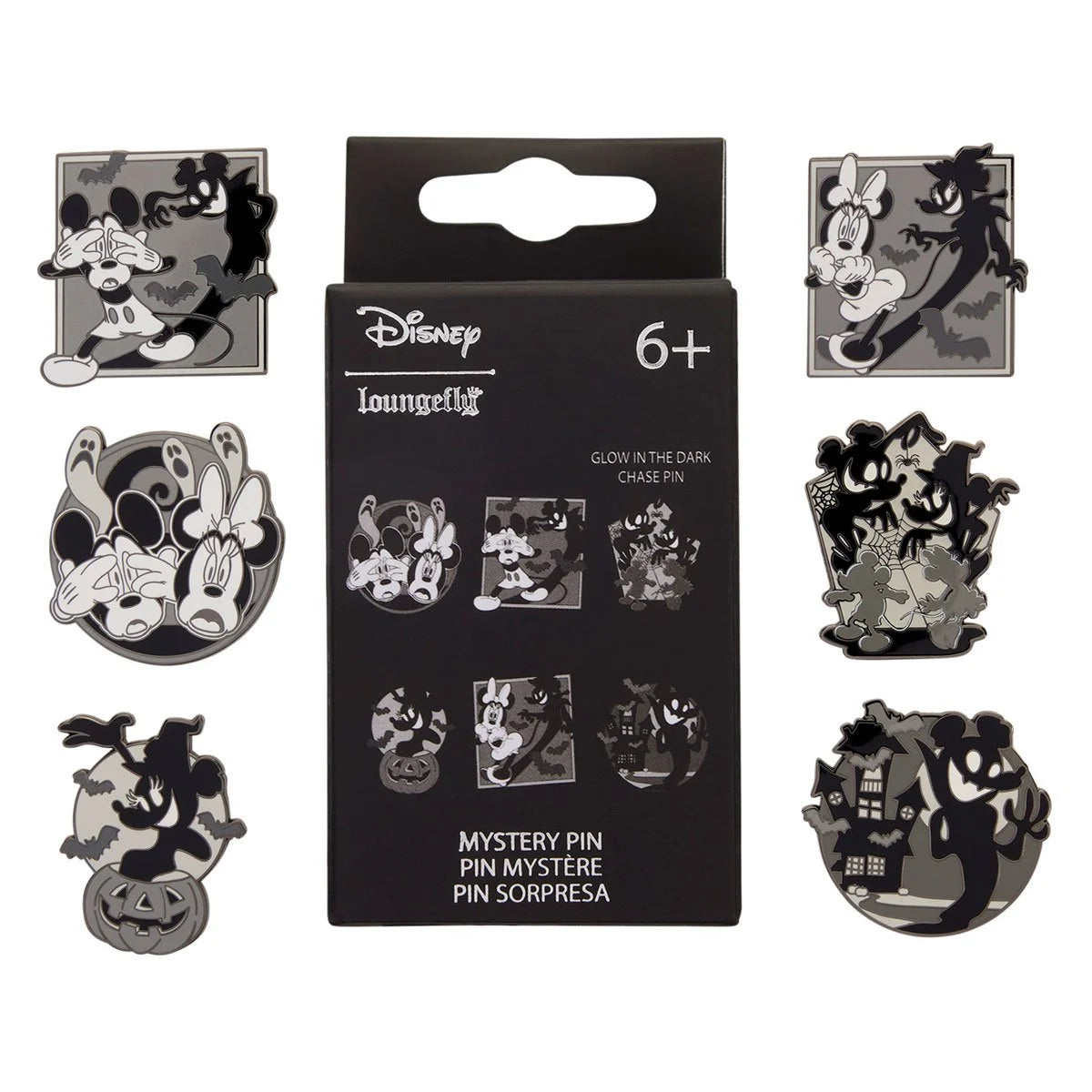 Disney Mickey & Minnie Ghost Mystery Box Pin