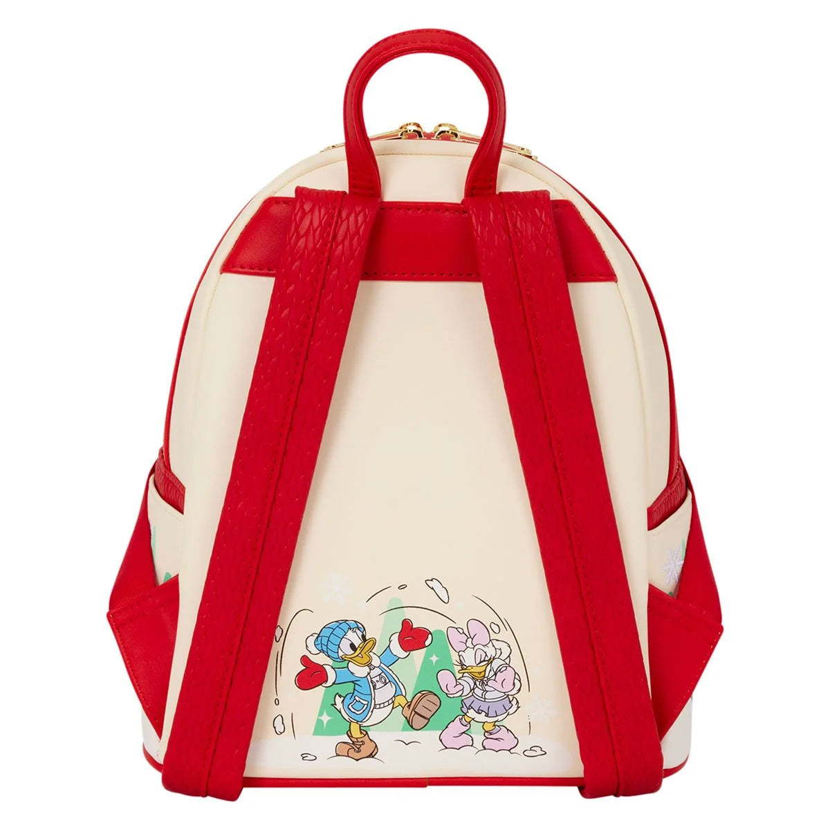 Mickey and Minnie Mouse Ice Skating Holiday Mini-Backpack