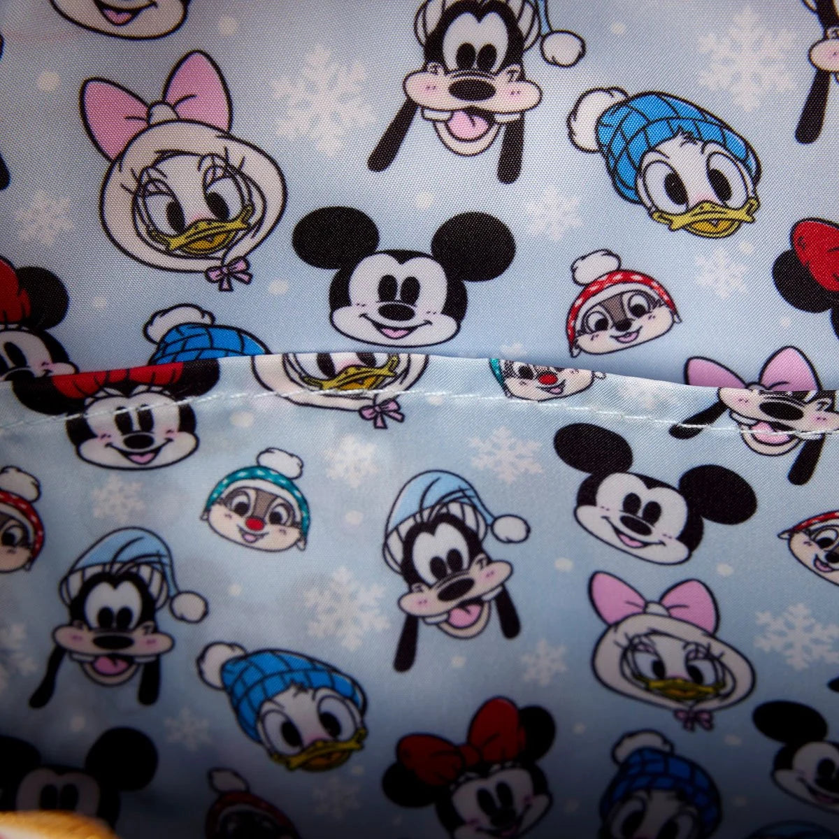 Mickey and Minnie Mouse Ice Skating Holiday Mini-Backpack