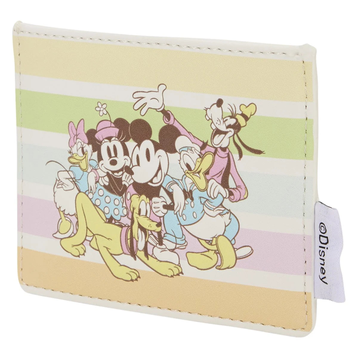 Mickey and Friends Rainbow Stripes Card Holder