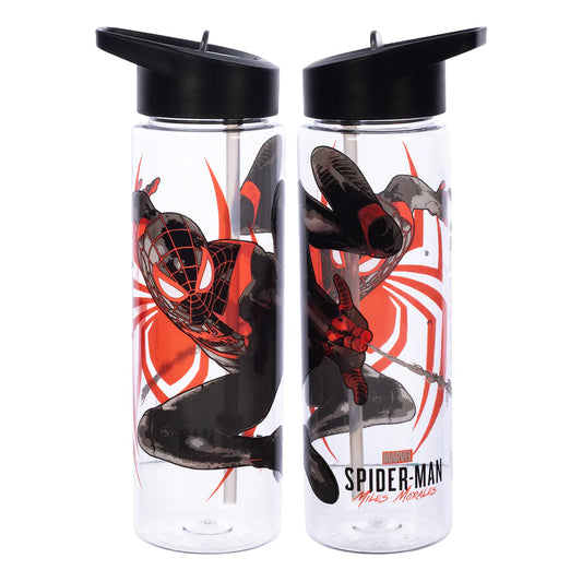 Miles Morales Game Verse 24oz Plastic Water Bottle
