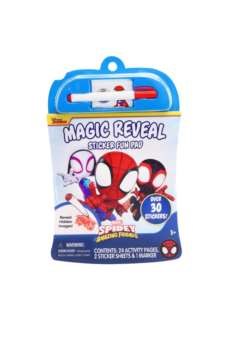 Spidey and Friends Magic Reveal Sticker Fun Pad