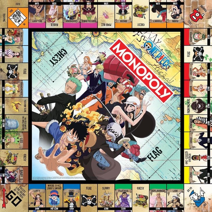 Monopoly One Piece Edition Board Game