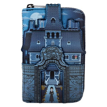 Nevermore Castle Zip-Around Wallet