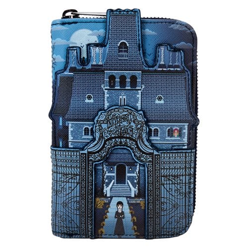 Nevermore Castle Zip-Around Wallet