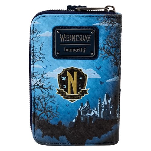 Nevermore Castle Zip-Around Wallet