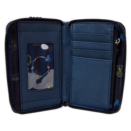 Nevermore Castle Zip-Around Wallet