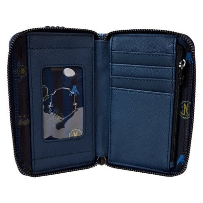 Nevermore Castle Zip-Around Wallet