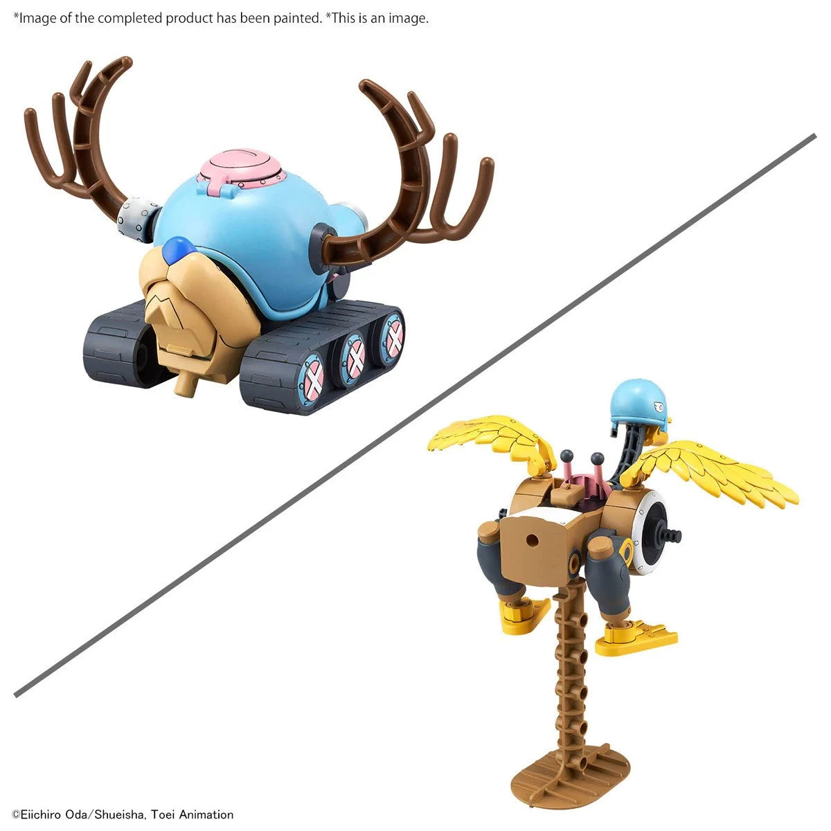 One Piece - Chopper Tank Robot 1 & Chopper Wing Robot 2 Model Kit