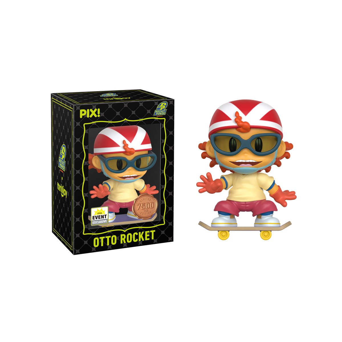 Rocket Power Otto Rocket Pix! Vinyl Figure (2026 Convention Exclusive)