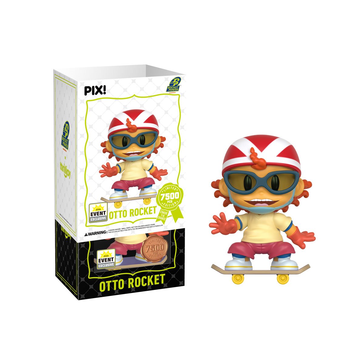 Rocket Power Otto Rocket Pix! Vinyl Figure (2026 Convention Exclusive)