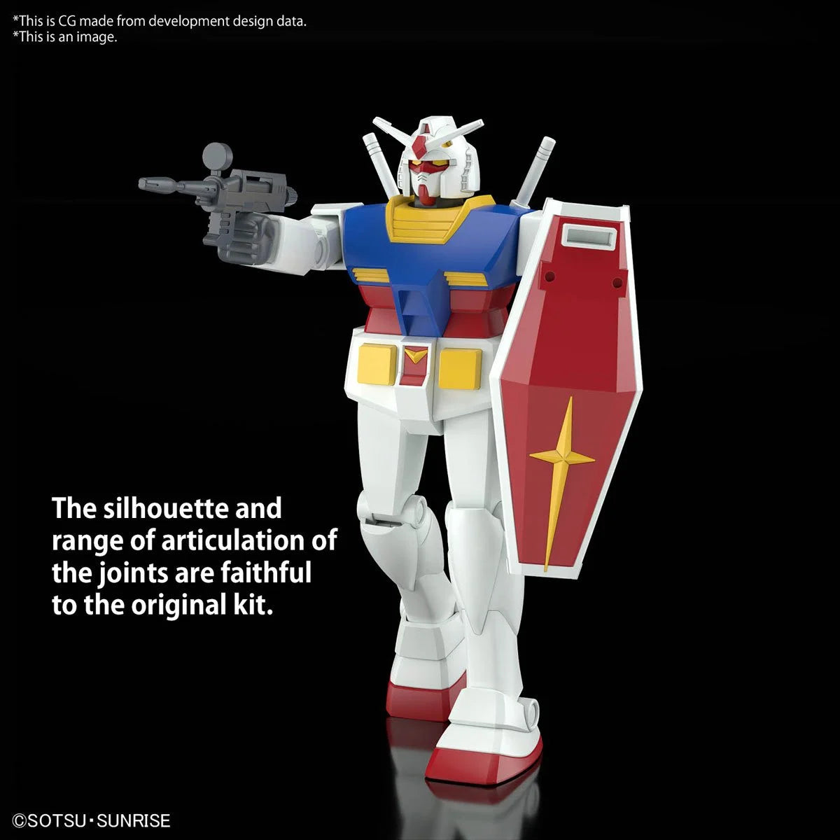 Mobile Suit Gundam - RX-78-2 Revival Version High Grade 1:144 Scale Model Kit